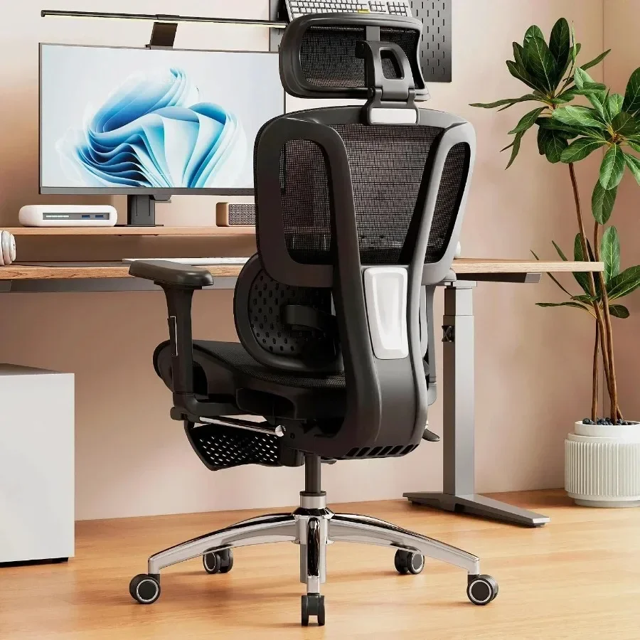 Ergonomic Office Chair - Sedia ergonomica da ufficio con poggiapiedi,