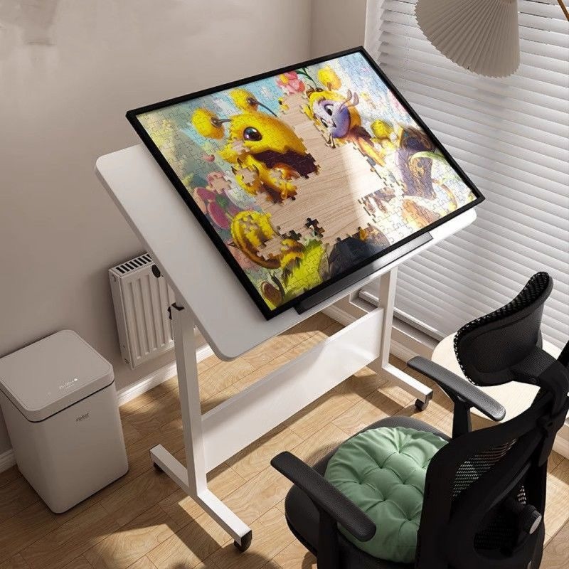 Home Office Work Table - Scrivania Pieghevole in Legno Moderna e
