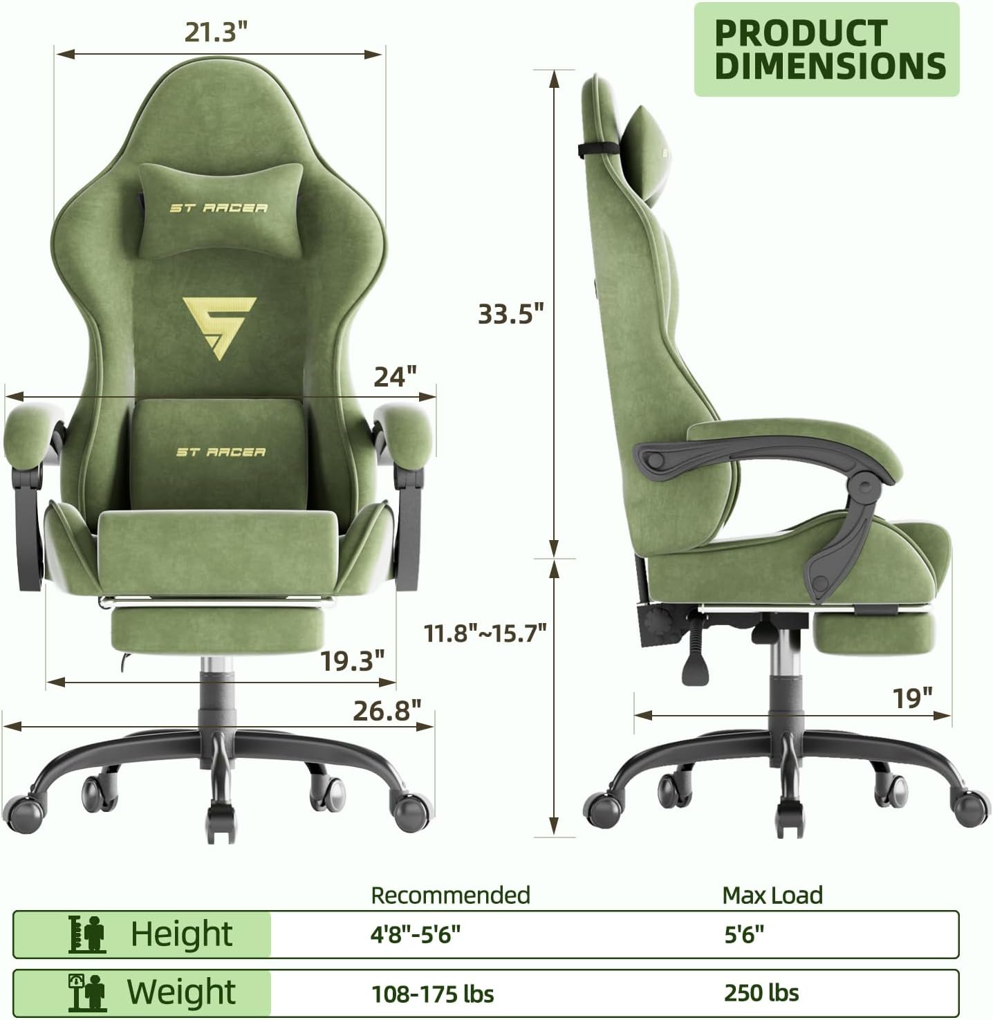 Sedia da gaming per adulti, se - Ergonomic Office Chair recensione e prezzo