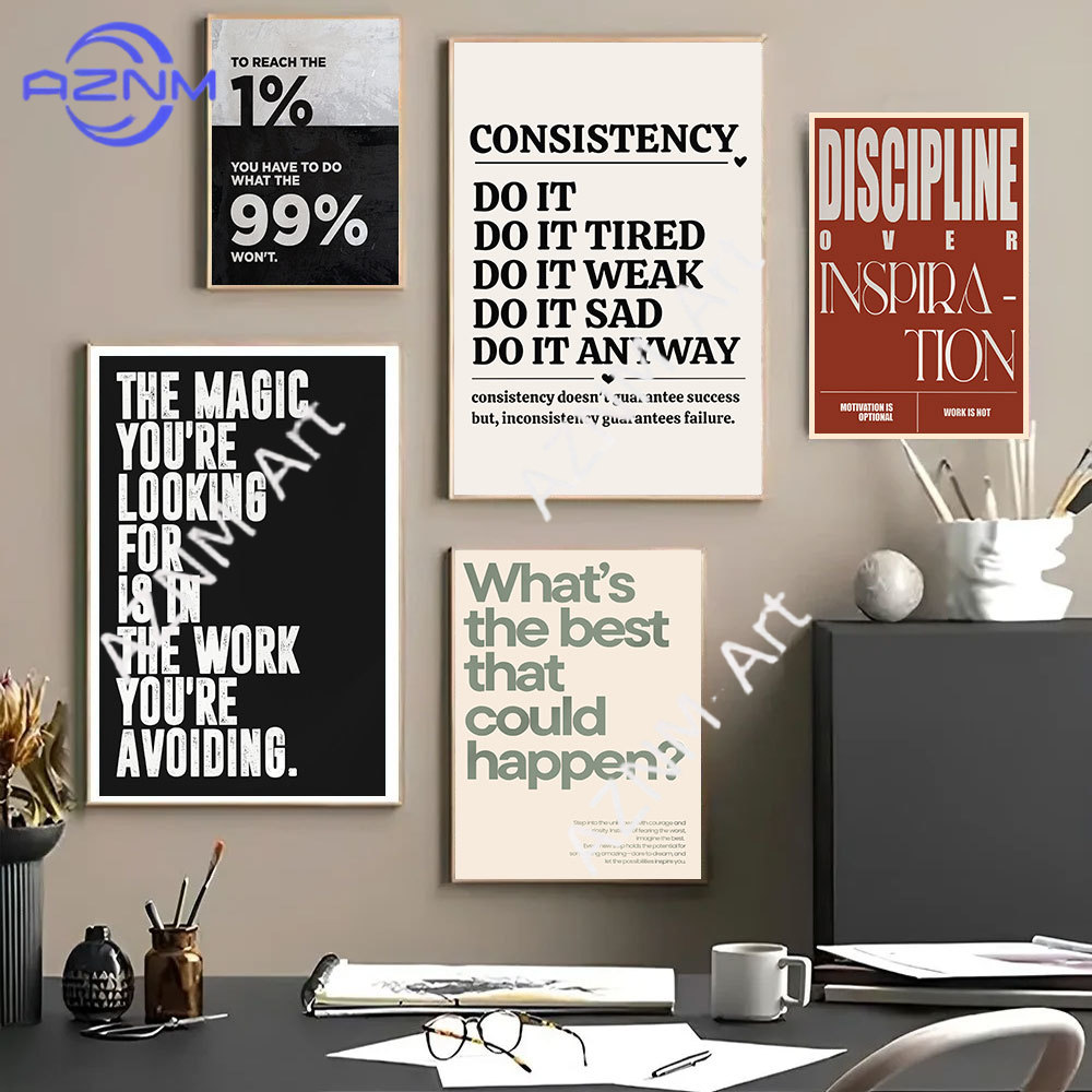 Poster Minimalista con Citazio - Home Office Room Inspiration recensione e prezzo
