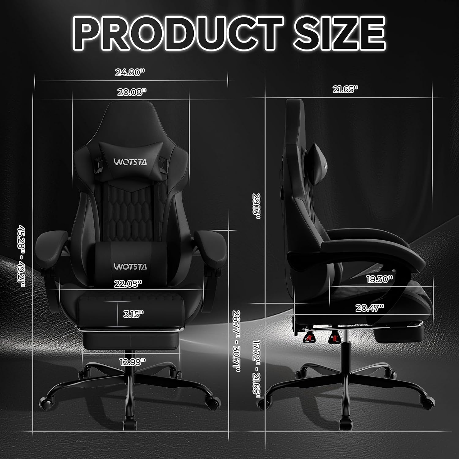 Sedia da gaming con poggiapied - Ergonomic Office Chair recensione e prezzo