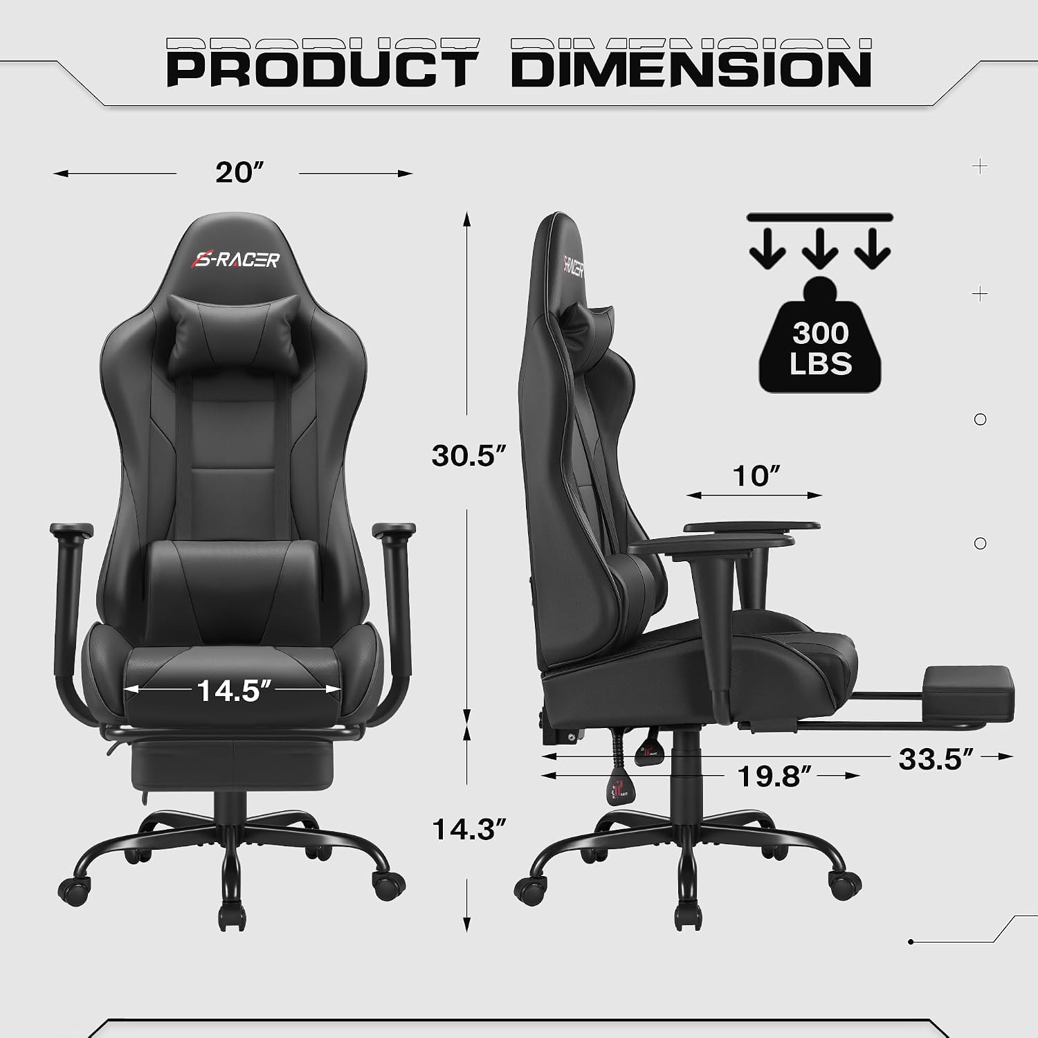 Sedia da gaming ergonomica Hom - Ergonomic Office Chair recensione e prezzo