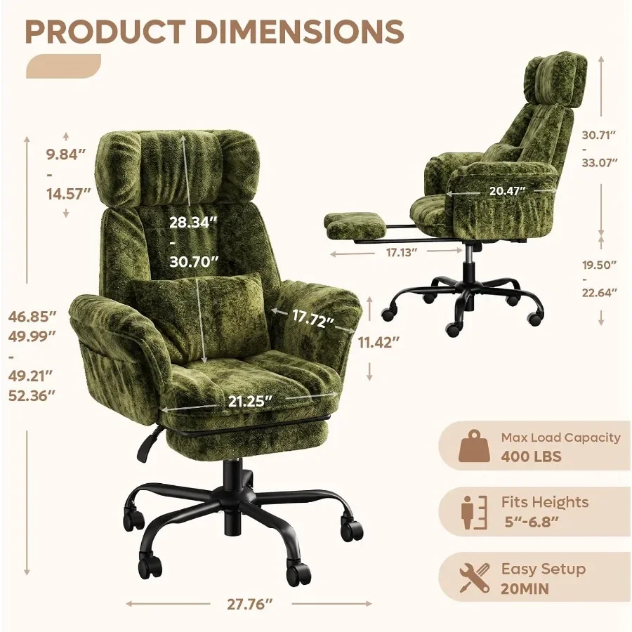 Sedia da ufficio con schienale - Ergonomic Office Chair recensione e prezzo