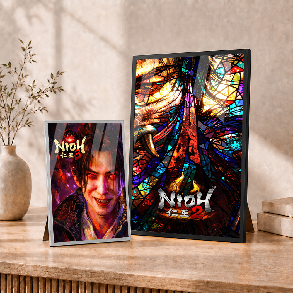 Poster in metallo di Nioh con  - Home Office Room Inspiration recensione e prezzo