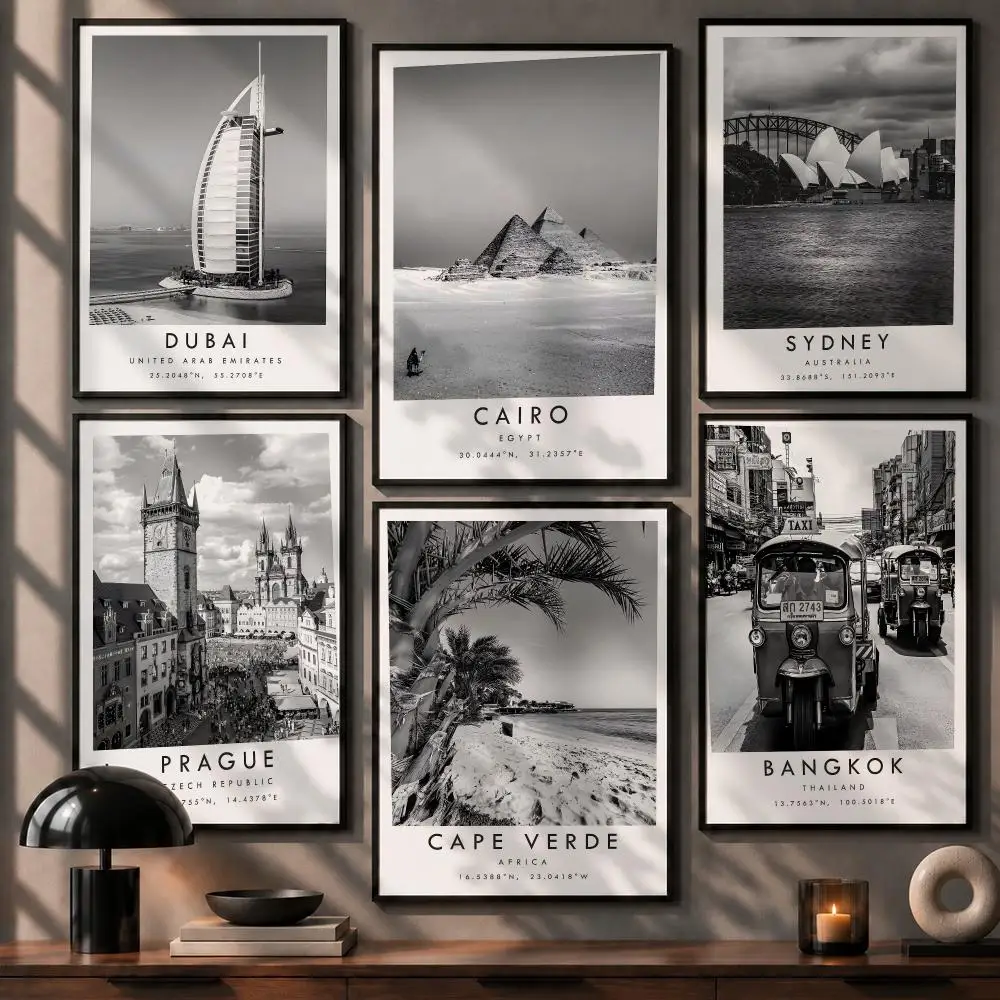 Poster da viaggio con immagini - Home Office Dubai recensione e prezzo